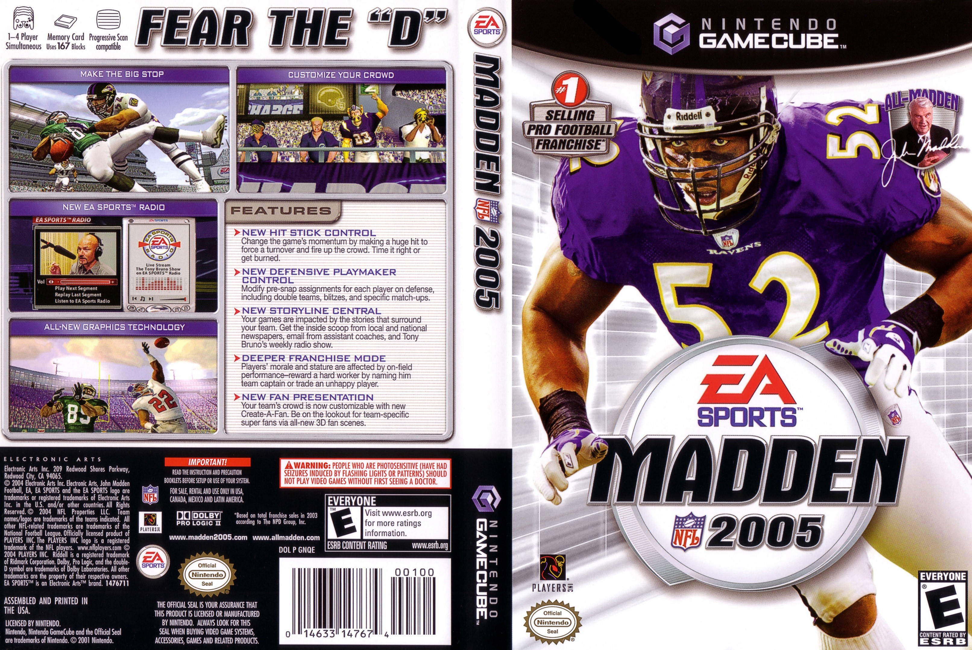 Madden NFL 2005 ISO